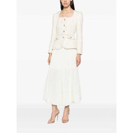 26FW 셀프 포트레이트 미디 원피스 AW26 129M C CREAM NEUTRALS - SELF PORTRAIT