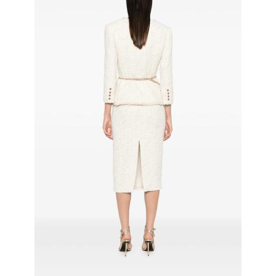 26FW 셀프 포트레이트 미디 원피스 AW26 059MA C CREAM NEUTRALS - SELF PORTRAIT