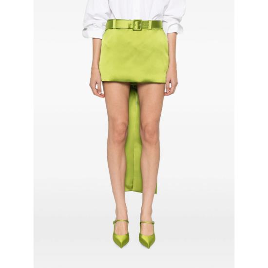 26FW 셀프 포트레이트 숏 스커트 AW26 008SK GREEN - SELF PORTRAIT