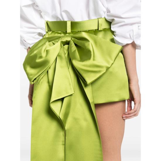 26FW 셀프 포트레이트 숏 스커트 AW26 008SK GREEN - SELF PORTRAIT