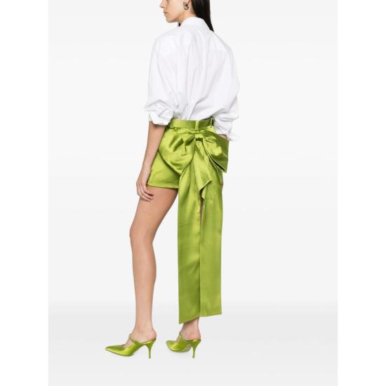 26FW 셀프 포트레이트 숏 스커트 AW26 008SK GREEN - SELF PORTRAIT