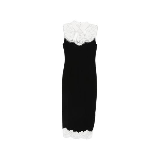26FW 셀프 포트레이트 원피스 AW26 019M B BLACK