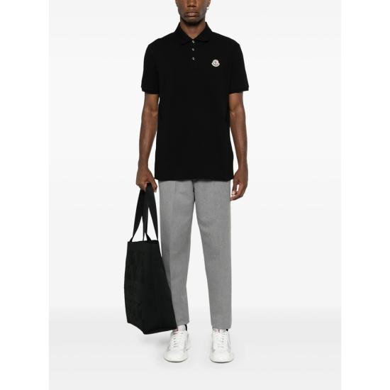 26FW 몽클레어 폴로 티셔츠 84556 8A000 11 999 BLACK - MONCLER