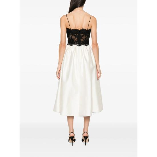 26FW 셀프 포트레이트 원피스 AW26 023M C CREAM NEUTRALS BLACK - SELF PORTRAIT