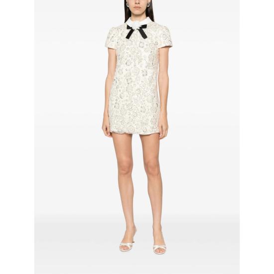 26FW 셀프 포트레이트 숏 원피스 AW26 019S C CREAM NEUTRALS - SELF PORTRAIT