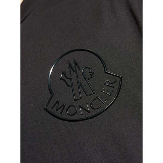 26FW 몽클레어 반팔 티셔츠 89AYW 8C000 37 999 BLACK - MONCLER