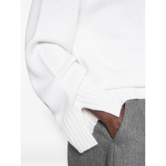 26FW 얼루드 터틀넥 265 11185 0040 WHITE - ALLUDE