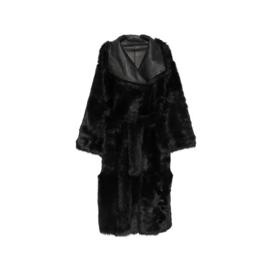 26FW 이브살로몬 코트 27WYM62415TOSX C99R BLACK