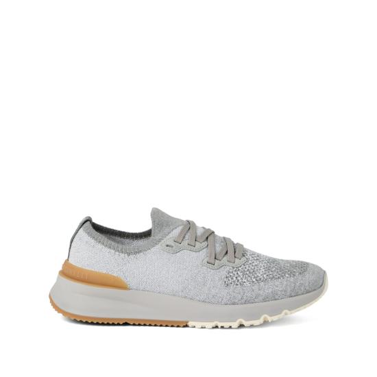 26FW 브루넬로 쿠치넬리 시네 니트 러너 MZUKISO250 CJN33 GREY