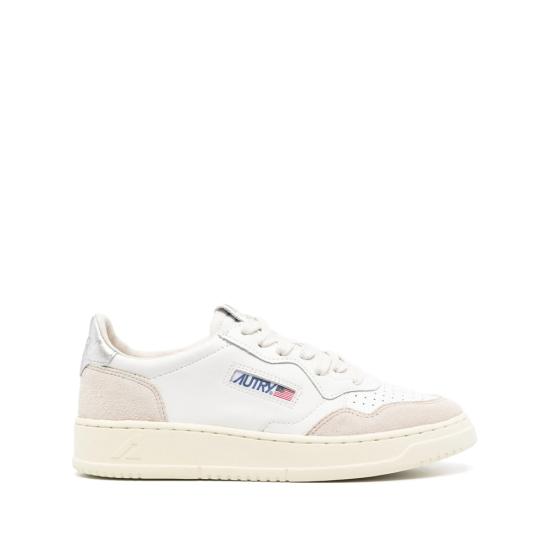 26FW 오트리 메달리스트 로우 레더 스니커즈 AULW LS74 WHITE NEUTRALS