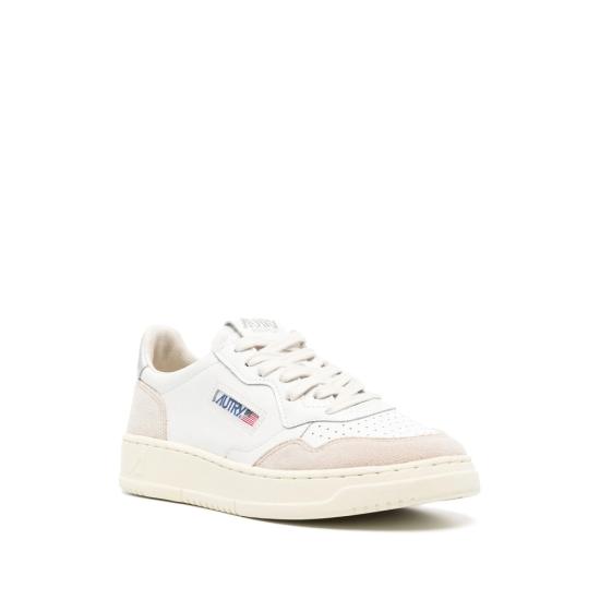 26FW 오트리 메달리스트 로우 레더 스니커즈 AULW LS74 WHITE NEUTRALS - AUTRY