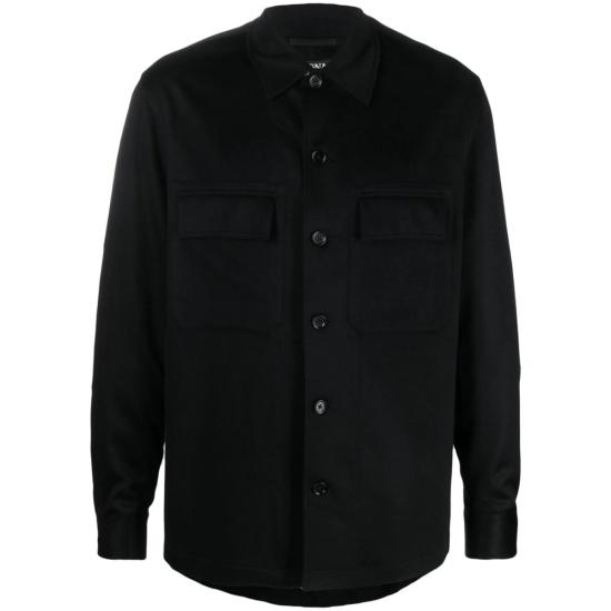 26FW 에르메네질도제냐 자켓 RE8V46 SOT6B 210G BLACK