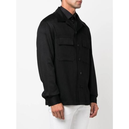 26FW 에르메네질도제냐 자켓 RE8V46 SOT6B 210G BLACK - ERMENEGILDO ZEGNA