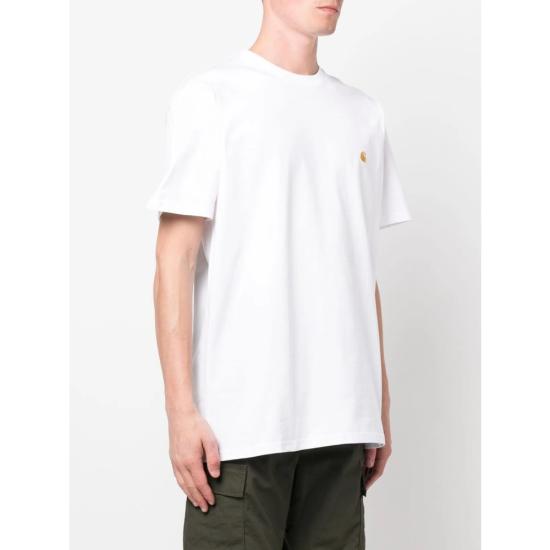 26FW 칼하트 숏슬리브 체이스 티셔츠 I026391 00RXX WHITE - CARHARTT