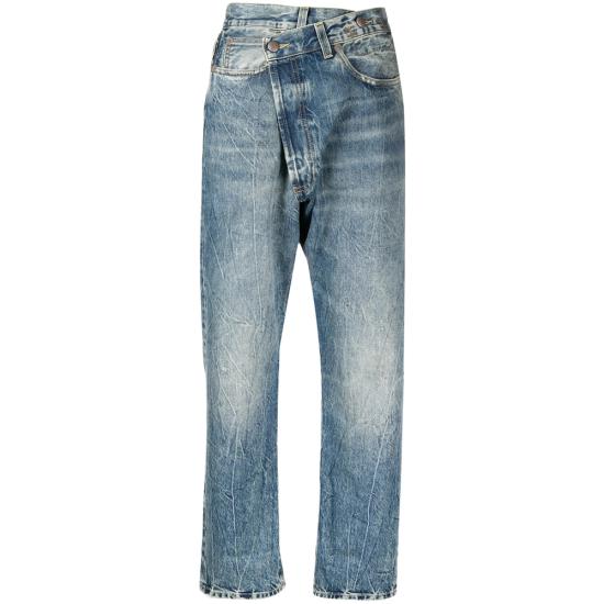 26FW 알13 KELLY 캘리 크로스오버 데님 팬츠 R13W2048 734 KELLY BLUE
