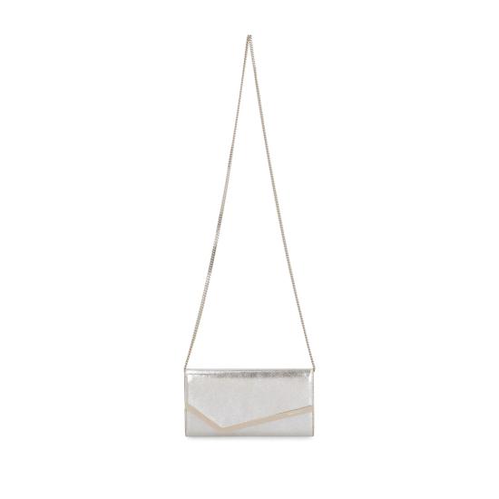 26FW 지미추 클러치/파우치 EMMIE GLE CHAMP SILVER - JIMMY CHOO