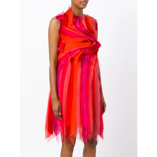  지안루카카페놀로 원피스 17EA167 001 PINK MULTICOLOUR - GIANLUCA CAPANNOLO