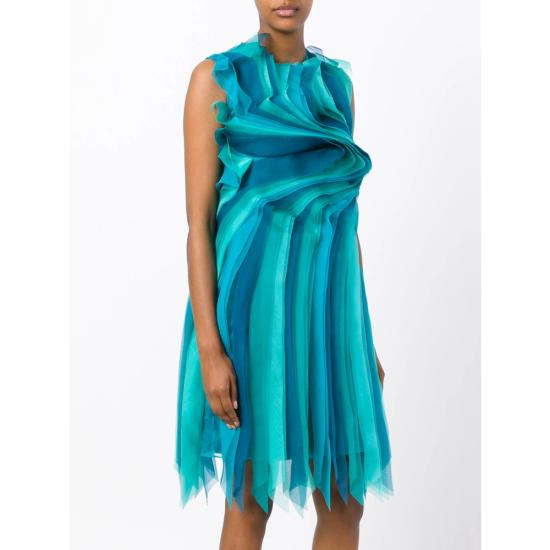  지안루카카페놀로 원피스 17EA167 002 BLUE GREEN - GIANLUCA CAPANNOLO