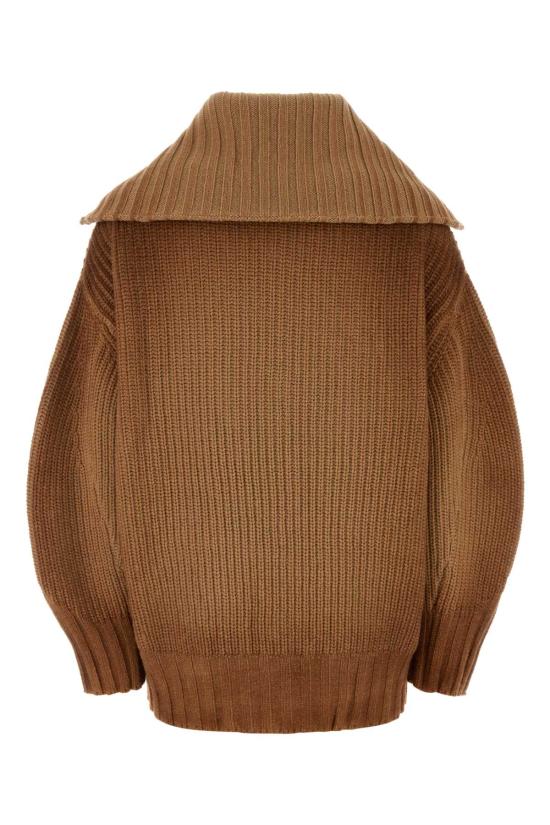 26FW 디 아티코 후드 티셔츠 261WCK00134KWS011SP 046 Camel - THE ATTICO