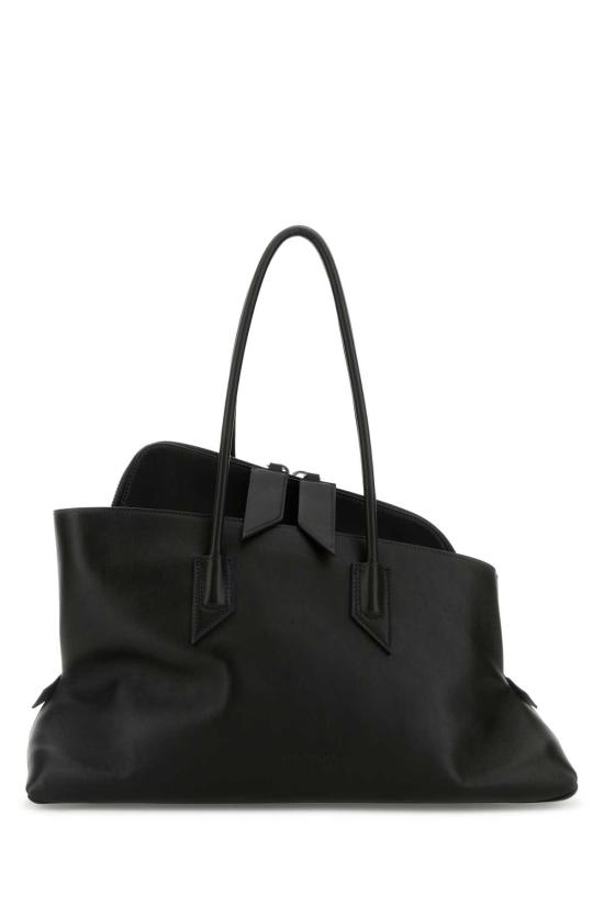 26FW 디 아티코 라 파세지아타 미디엄 탑 핸들 백 250WAH00054LBT019AA 100 Black
