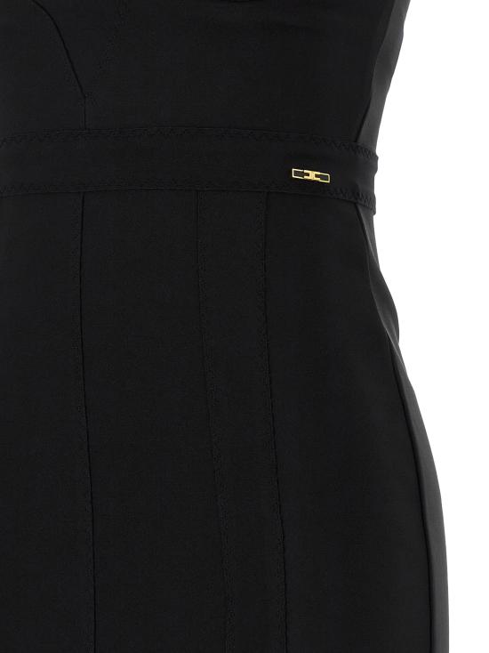 26FW 엘리자베타프랜치 미디 원피스 AB98566E2110 Black - ELISABETTA FRANCHI
