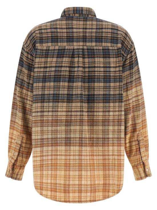 26FW 알13 셔츠 R13WR415R855BDIPBLEACHLIGHTBLUEYELLOWPLAID Multicolor - R13