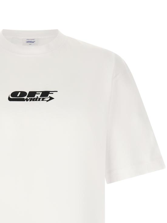 26FW 오프화이트 반팔 티셔츠 OMAA120F26JER00C10100100 White - OFF WHITE