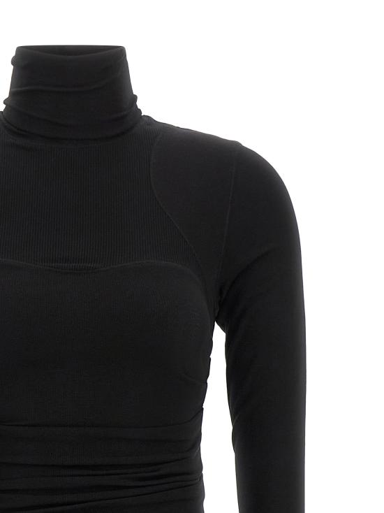 26FW 엘리자베타프랜치 미디 원피스 AB02B66E2110 Black - ELISABETTA FRANCHI