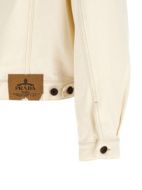 26FW 프라다 자켓 GEB320SOOO1954F01CD White - PRADA