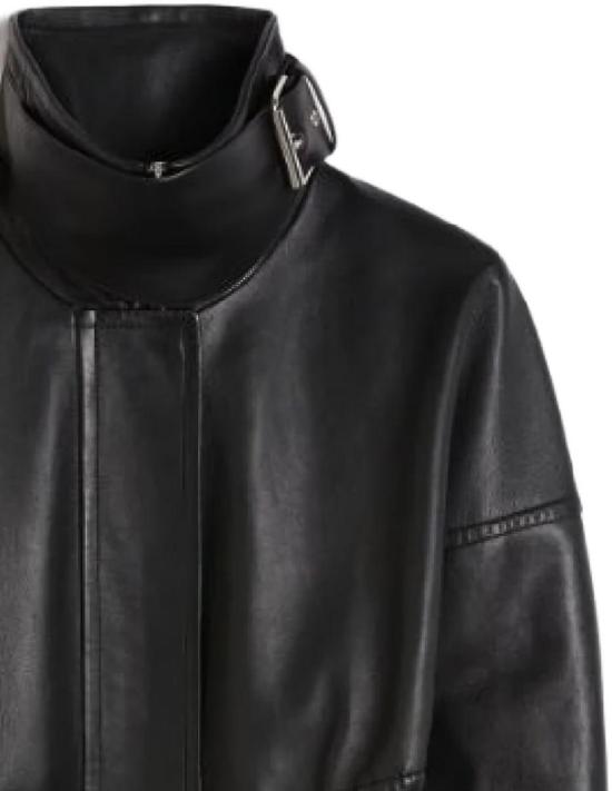 26SS 스포트막스 가죽 자켓 12441011600002 BLACK - SPORTMAX