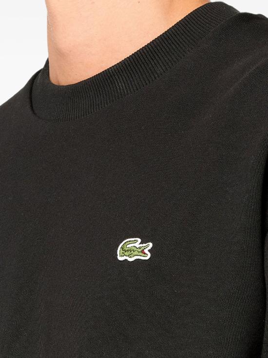 26FW 라코스테 긴팔 티셔츠 SH8868 031 BLACK - LACOSTE