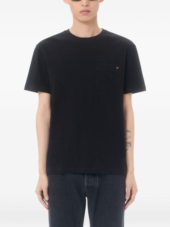 26FW 발렌티노 가라바니 반팔 티셔츠 9V3MG10VBGR0NO Black - VALENTINO GARAVANI