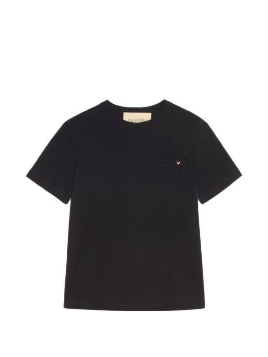 26FW 발렌티노 가라바니 반팔 티셔츠 9V3MG10VBGR0NO Black