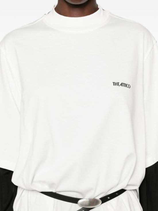 26FW 디 아티코 반팔 티셔츠 261WCT00360JJJ025AA001 White - THE ATTICO