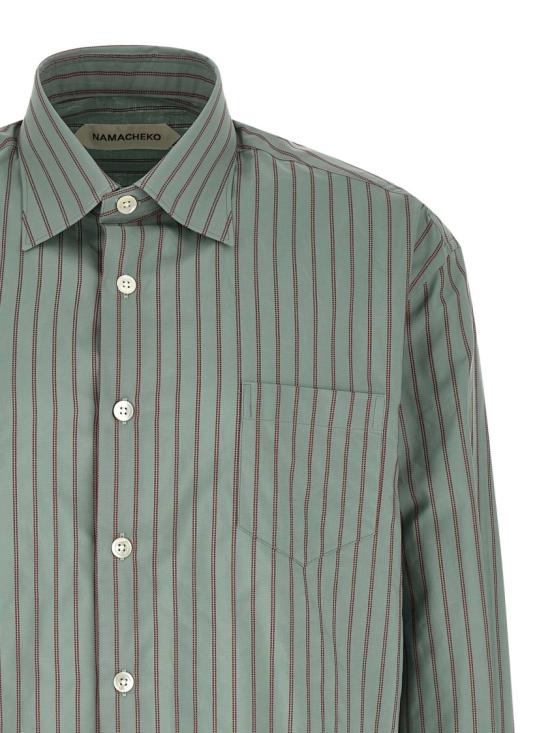 26SS 나마체코 긴팔 셔츠 401N14929109ACQUAMARINA Green - NAMACHEKO