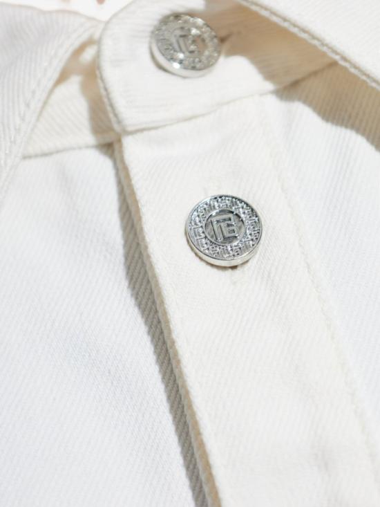 26SS 발망 긴팔 셔츠 GH1HC150DG140FC White - BALMAIN