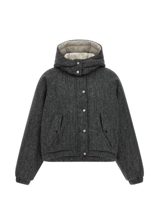 26FW 브루넬로 쿠치넬리 자켓 MD0023657C001 Black