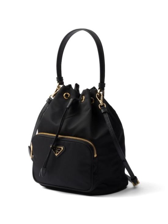 26FW 프라다 리에디션 1995 리나일론 듀엣 버킷백 1BH038RV44V UOPF0002 Black - PRADA