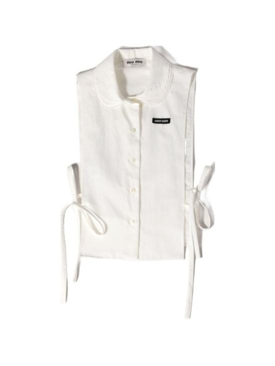 26FW 미우미우 베스트 MK2041163MS OOOF0009 Neutrals