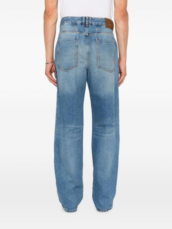 26FW 발망 데님 팬츠 HH1ML138DG266FF Blue - BALMAIN