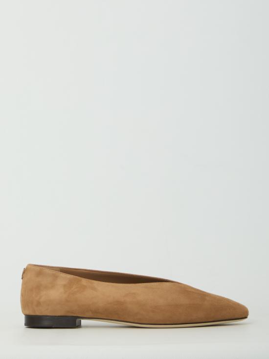 26FW 지미추 플랫 슈즈 MARGOT FLAT BROWN