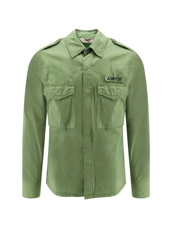 26SS 아스페시 긴팔 셔츠 S6 A CE10G17885319 Green