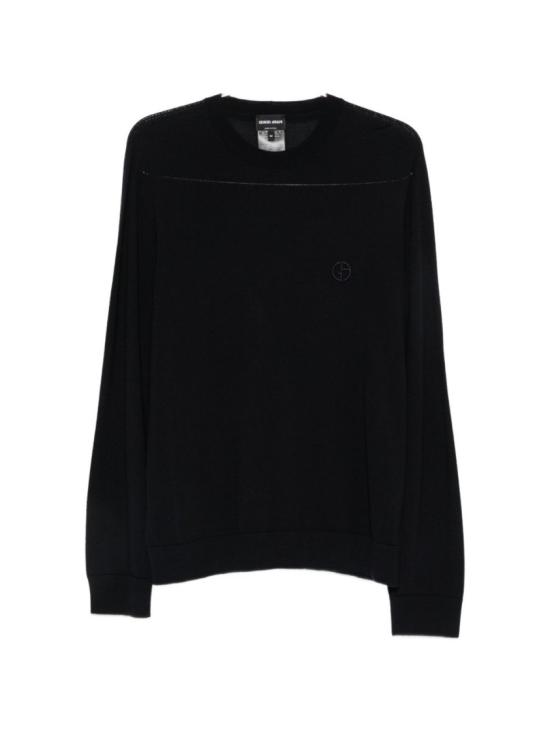 26FW 조르지오 아르마니 스웨터 GM004535AF28169U8139 Black