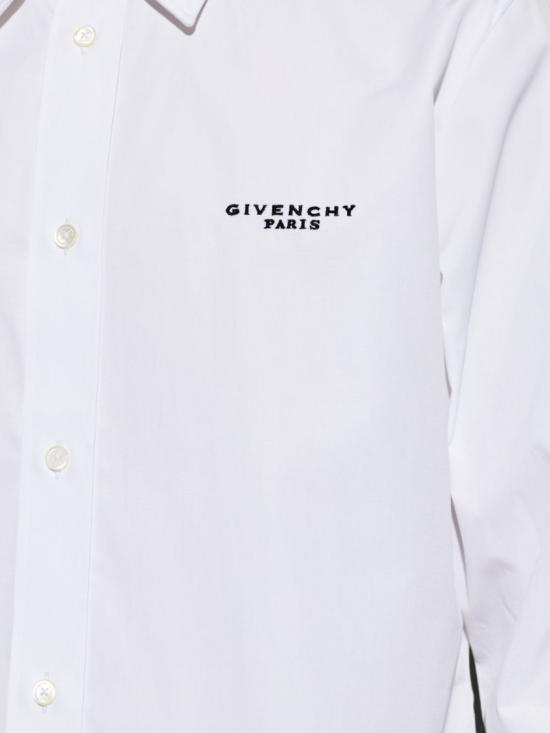26FW 지방시 긴팔 셔츠 BM616M165R100 White - GIVENCHY