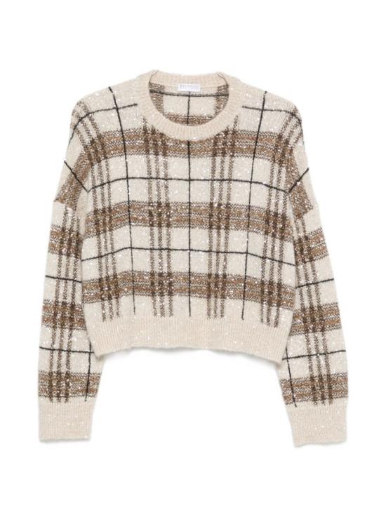 26FW 브루넬로 쿠치넬리 스웨터 MPN570310PCCC60 Neutrals