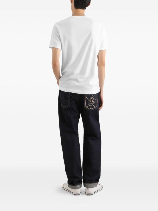 26FW 돌체앤가바나 반팔 티셔츠 G8PV1ZG7Q1YW0800 White - DOLCE & GABBANA