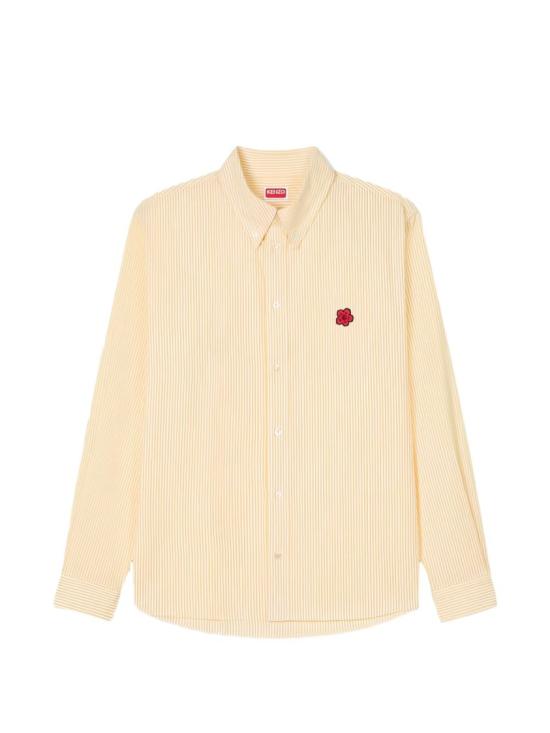 26SS 겐조 보케 플라워 엠브로이더드 캐주얼 셔츠 FG55CH4109KB38 Neutrals