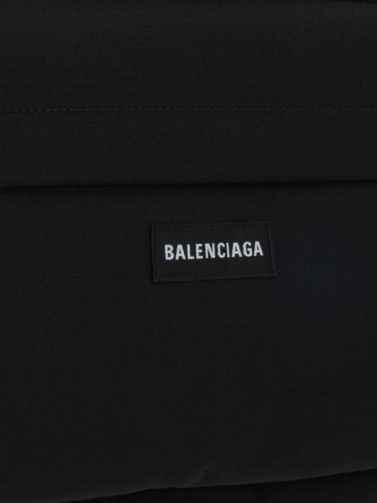 26FW 발렌시아가 로고 패치 익스플로러 백팩 5032212VZ371000 Black - BALENCIAGA