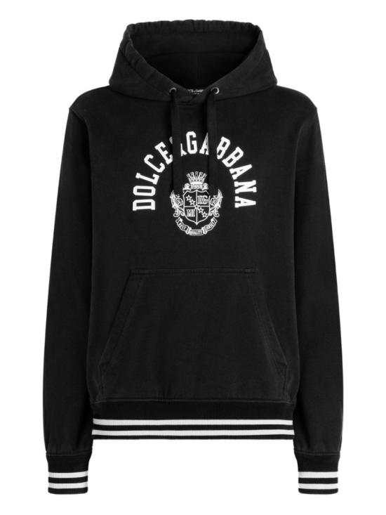 26SS 돌체앤가바나 후드 티셔츠 G9BGPTG7POTN0000 Black