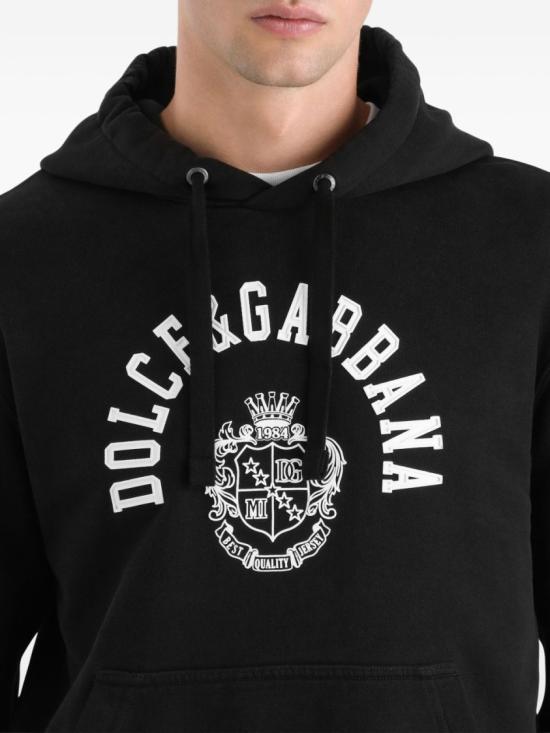 26SS 돌체앤가바나 후드 티셔츠 G9BGPTG7POTN0000 Black - DOLCE & GABBANA